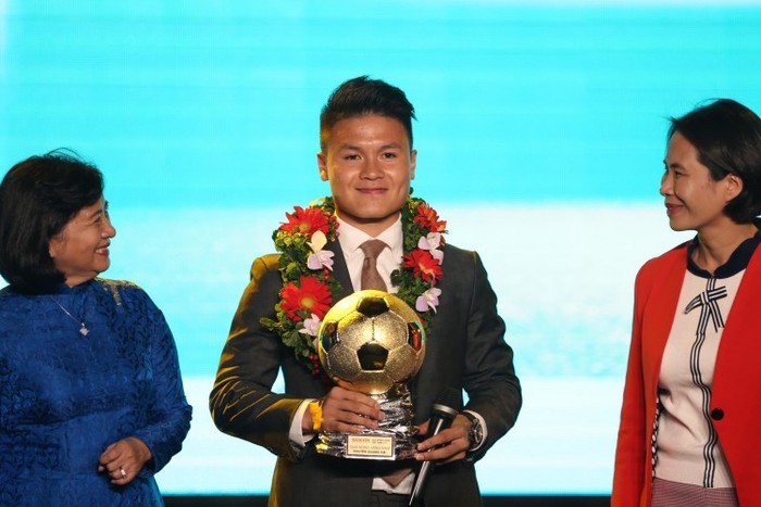 Quang Hải giành giải Quả bóng vàng Việt Nam