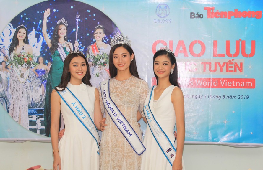Á hậu 2 Tường San nói gì khi Lương Thùy Linh đăng quang Miss World Việt Nam?
