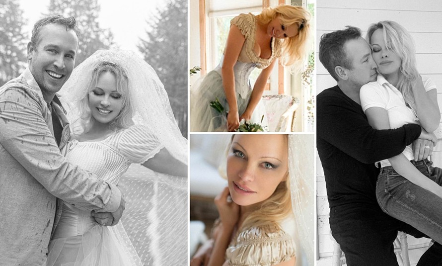 'Biểu tượng gợi cảm' Pamela Anderson kết hôn lần 6 ở tuổi 54