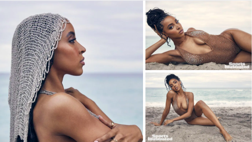Tinashe gợi cảm 'rực lửa' trên tạp chí áo tắm danh tiếng SI Swimsuit 