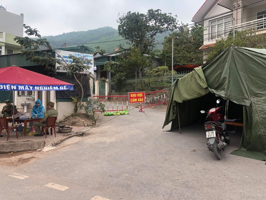 Quảng Ninh: Thêm một địa phương bị phong tỏa do có người nghi nhiễm COVID-19