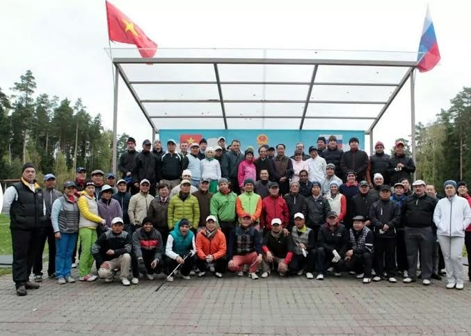 Lễ khai mạc Giải Golf Hữu nghị Việt Nga mùa giải đầu tiên, tháng 10/2013