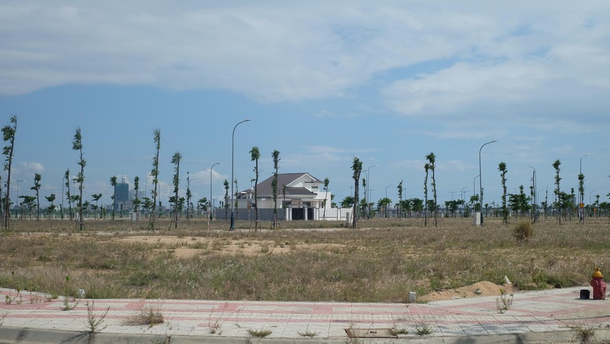 Khu đất 262 lô tại khu đô thị Nam Tuy Hoà được tỉnh Phú Yên giảm giá bán. Ảnh L.H