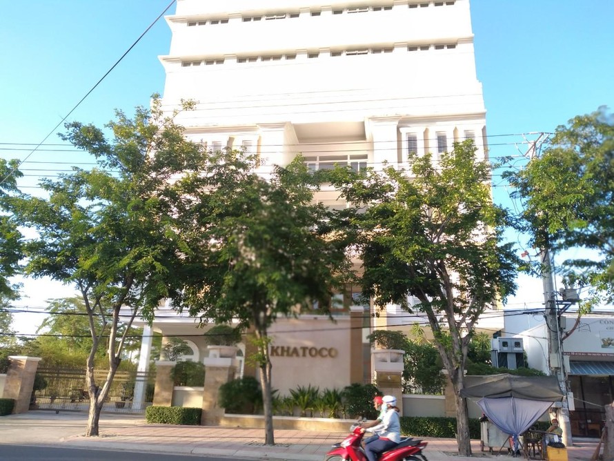 Trụ sở Khatoco Khánh Hoà tại đường Võ Thị Sáu, TP. Nha Trang. Ảnh CÔNG HOAN