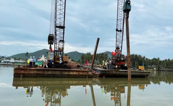 Đơn vị thi công xây dựng kè trên sông Cái Nha Trang