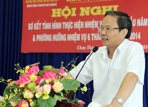 Ông Lê Văn Châu. Ảnh: Bình Phước online.