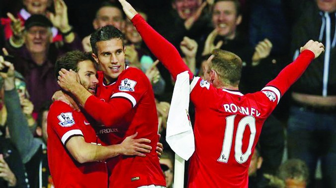 Man United đang hồi sinh một cách mạnh mẽ dưới sự dẫn dắt của HLV Van Gaal. Ảnh: dailysport.co.uk.