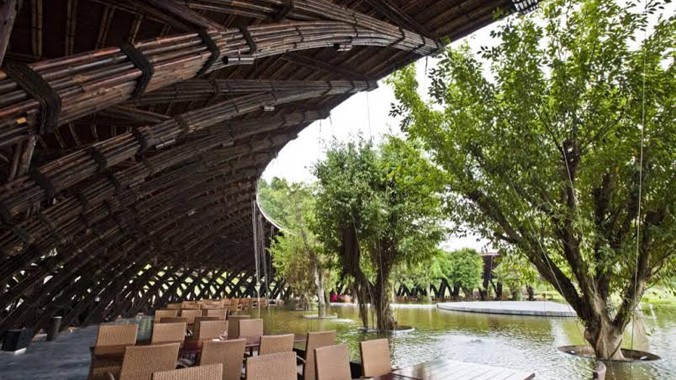 Mái vòm tre Bamboo Wing của Võ Trọng Nghĩa đoạt giải Kiến trúc xanh tại Mỹ.