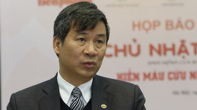 GS.TS Nguyễn Anh Trí, Viện trưởng Viện Huyết học và Truyền máu T.Ư.