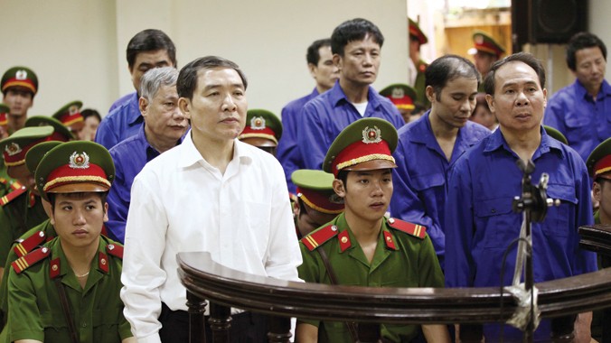 Dương Chí Dũng là vụ thứ 3 trong số 10 đại án tham nhũng được đưa ra xét xử năm 2014. Ảnh: Tuấn Anh.