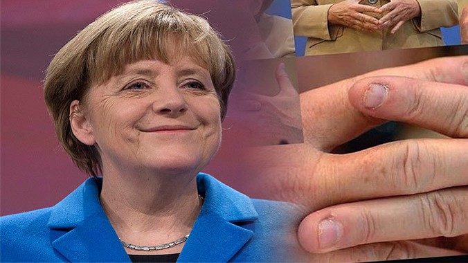 Móng tay bà Merkel gây “bão” mạng