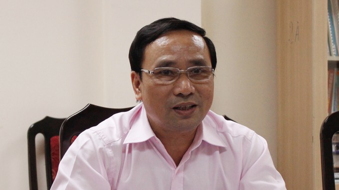 Ông Cấn Văn Minh - Phó Cục trưởng Cục An toàn Bức xạ và Hạt nhân. Ảnh: Nguyễn Hoài.