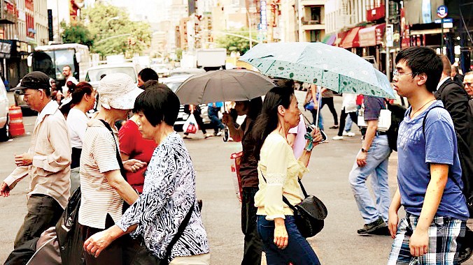 Khu người Trung Quốc (Chinatown) ở New York.