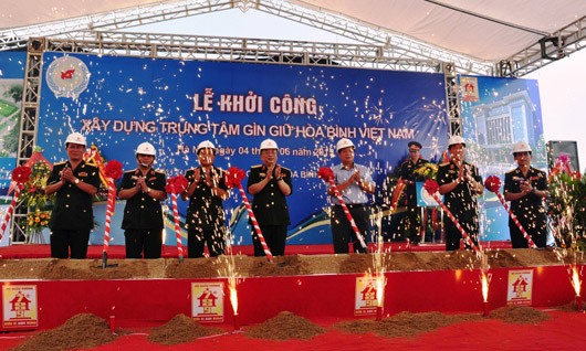 Khởi công xây dựng Trung tâm Gìn giữ hòa bình Việt Nam