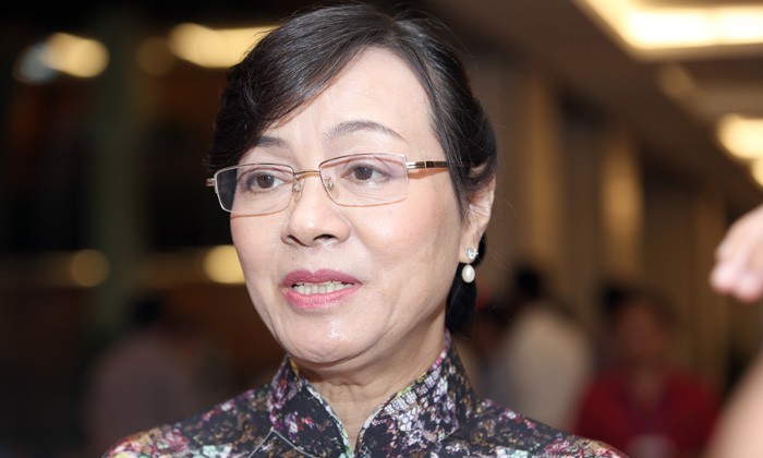 Chủ tịch HĐND TPHCM Nguyễn Thị Quyết Tâm.