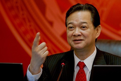 Thủ tướng Nguyễn Tấn Dũng yêu cầu tháo gỡ khó khăn trong sản xuất, kinh doanh.