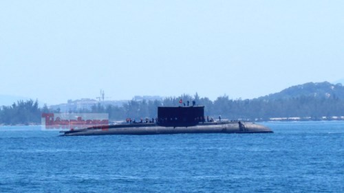 Tàu ngầm 185 – Khánh Hòa. Ảnh: Nguyễn Đình Quân.