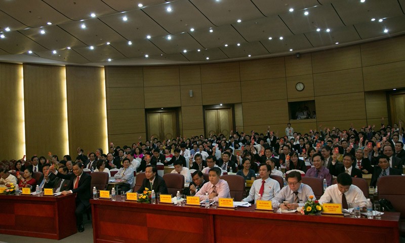 Các đại biểu dự Đại hội
