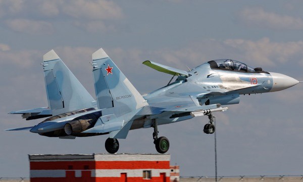 Su-30SM của Không quân Nga.