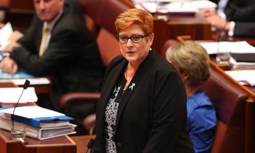 Bộ trưởng Quốc phòng Úc Marise Payne