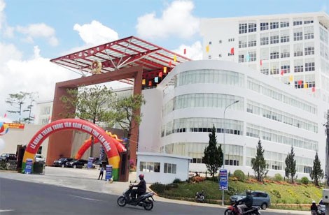 Toàn cảnh Trung tâm hành chính tập trung tỉnh Lâm Đồng.