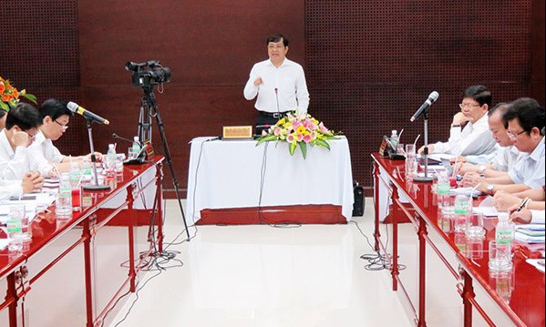 Chủ tịch UBND TP Đà Nẵng Huỳnh Đức Thơ. Ảnh: Infonet 