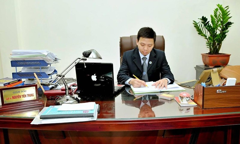 Luật sư Nguyễn Tiến Trung. 