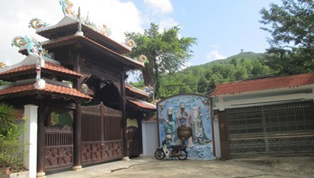 Khu quần thể biệt phủ trái phép của ông Ngô Văn Quang ở núi Hải Vân. 