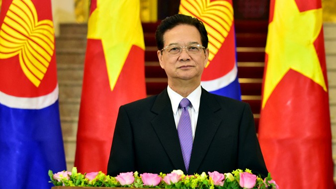 Thủ tướng Nguyễn Tấn Dũng: Việt Nam sẽ thực thi nghiêm túc các cam kết hội nhập và hợp tác cùng các nước thành viên thực hiện thắng lợi Tầm nhìn Cộng đồng ASEAN 2025.