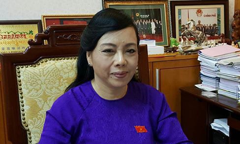 Bộ trưởng Bộ Y tế Nguyễn Thị Kim Tiến. Ảnh: Dân trí