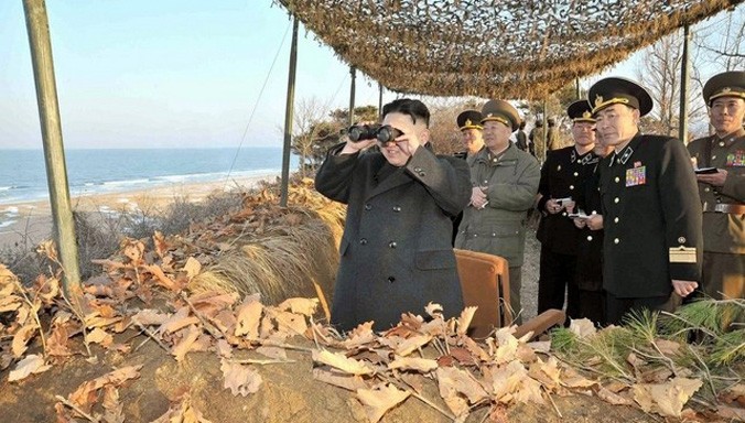 Triều Tiên hôm qua tuyên bố nước này vừa thử thành công bom nhiệt hạch. Ảnh: KCNA.