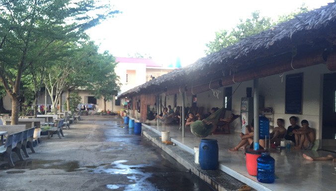 Một góc cơ sở cai nghiện Tiêu Vĩnh Ngọc ở Đồng Nai.
