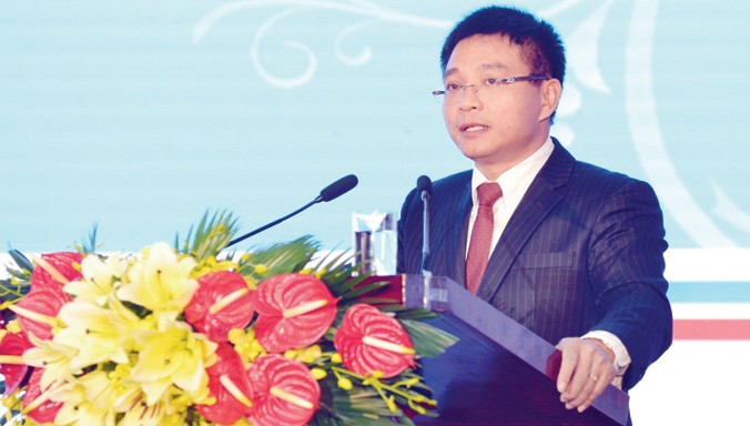 Chủ tịch HĐQT VietinBank Nguyễn Văn Thắng phát biểu chỉ đạo tại Hội nghị tổng kết hoạt động kinh doanh năm 2015, triển khai nhiệm vụ kinh doanh năm 2016.