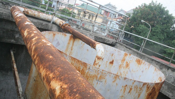 Nhà máy nước hoen gỉ bỏ hoang, nguy cơ lãng phí hơn 20 tỷ đồng.