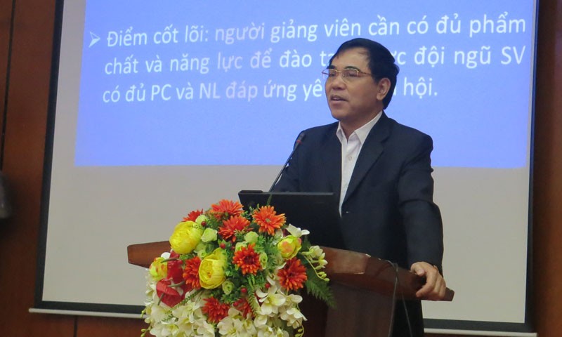 Phó Cục trưởng Cục Nhà giáo và Cán bộ quản lý, Bộ GD&ĐT Nguyễn Hải Thập