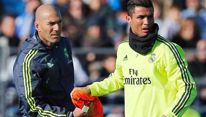 Zidane lại khiến C.Ronaldo “tâm phục khẩu phục”.