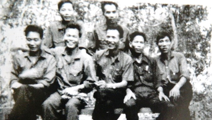 Lực lượng trinh sát - điệp báo thuộc Phòng Quân báo Miền năm 1969.