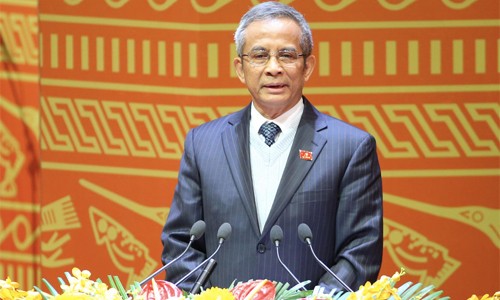 Chủ tịch Tổng Liên đoàn Lao động Việt Nam Đặng Ngọc Tùng. Ảnh: TTXVN