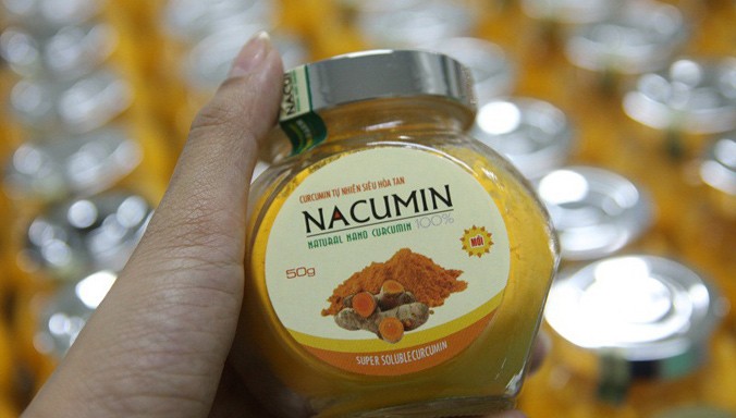 Sản phẩm Nacumin của nhóm các nhà khoa học Việt Nam và Anh quốc.