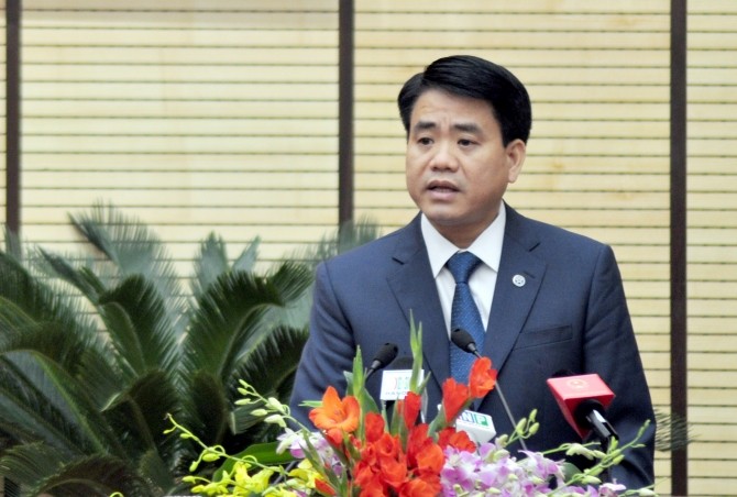 Chủ tịch UBND thành phố Hà Nội Nguyễn Đức Chung