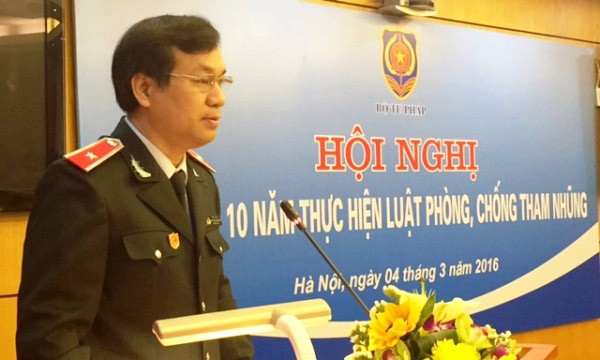 Ông Nguyễn Hồng Diện - Quyền Chánh Thanh tra, Bộ Tư pháp. Ảnh: Báo Thanh tra