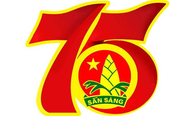 Công bố biểu trưng kỷ niệm 75 năm ngày thành lập Đội