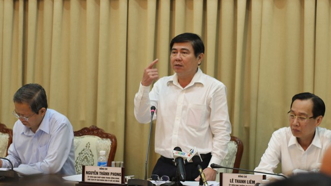 Chủ tịch UBND TPHCM Nguyễn Thành Phong.