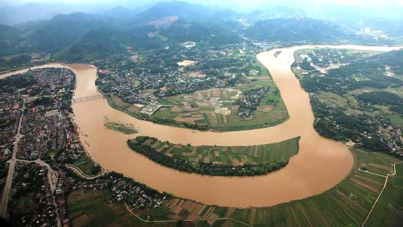 Sông Hồng. Ảnh; Vietnamnet