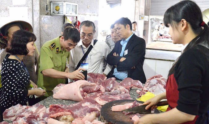 Hà Nội sẽ thành lập 5 đoàn kiểm tra an toàn thực phẩm.