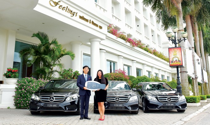 Khách sạn Pearl River Hải Phòng là đối tác 5 sao thứ 81 của Mercedes-Benz Việt Nam.