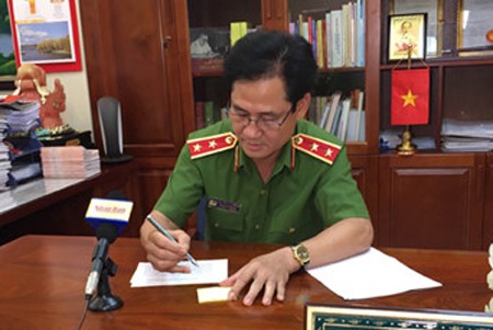 Trung tướng Nguyễn Ngọc Bằng - Tổng Cục trưởng Tổng cục Cảnh sát Thi hành án hình sự và hỗ trợ tư pháp. Ảnh: Lao Động