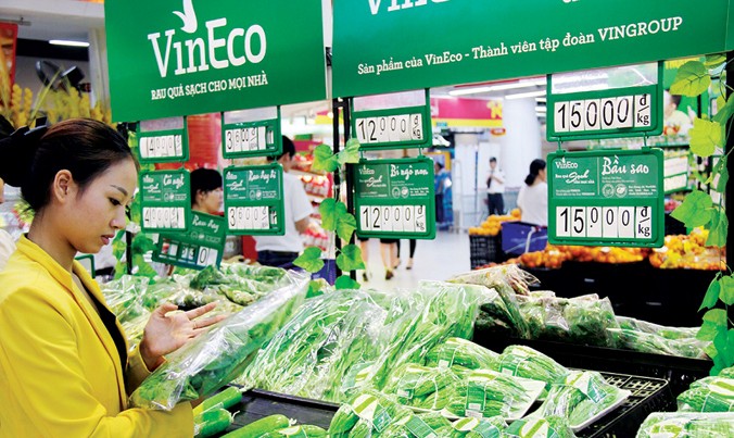 VinEco sẽ cam kết bao tiêu sản phẩm cho các hộ sản xuất trên toàn thị trường.