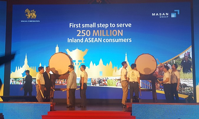 Masan đang dốc sức cho thương hiệu Chinsu- Yod Thong trên đất Thái Lan để từ đó vươn ra khu vực ASEAN.