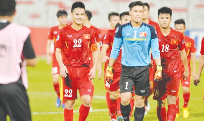 Các cầu thủ U19 Việt Nam đang ghi dấu ấn ở đấu trường U19 châu Á. Ảnh: AFC.
